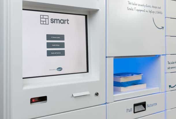 RFID Lockers with Library Self-Service Capability